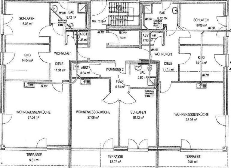 Wohnung zum Kauf 195.000 € 2 Zimmer 66,3 m² Daverden Langwedel 27299