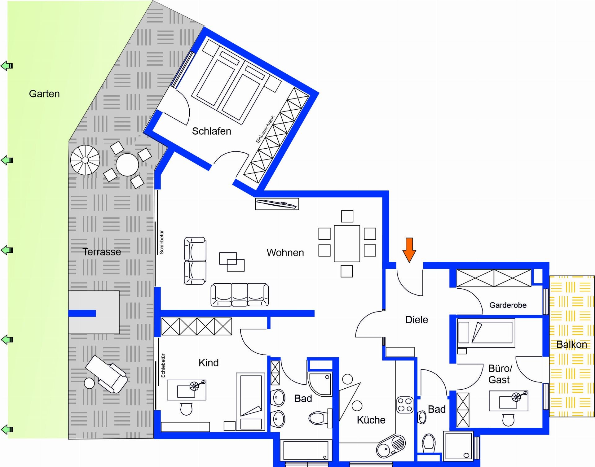 Wohnung zum Kauf 625.000 € 4 Zimmer 132 m²<br/>Wohnfläche Leinfelden Leinfelden-Echterdingen 70771