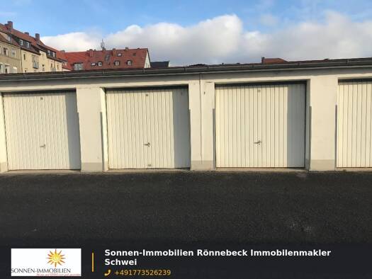 Garage zur Miete provisionsfrei 80 € Innenstadt Schweinfurt 97421