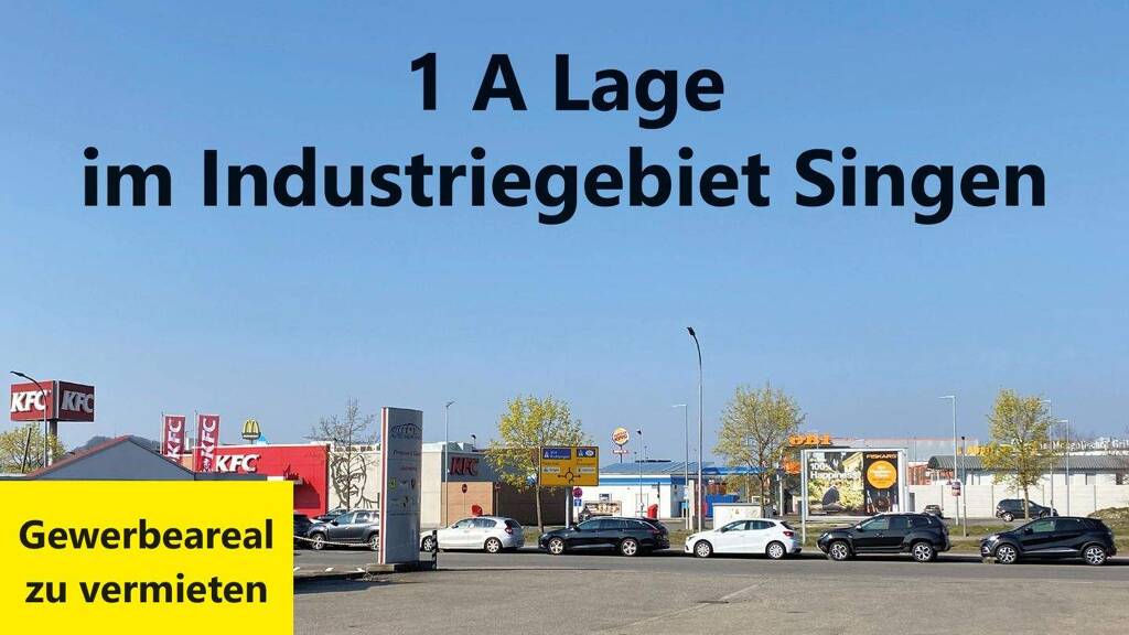 Halle/Industriefläche zur Miete provisionsfrei 1.990 € 305 m² Lagerfläche Singen Singen (Hohentwiel) 78224
