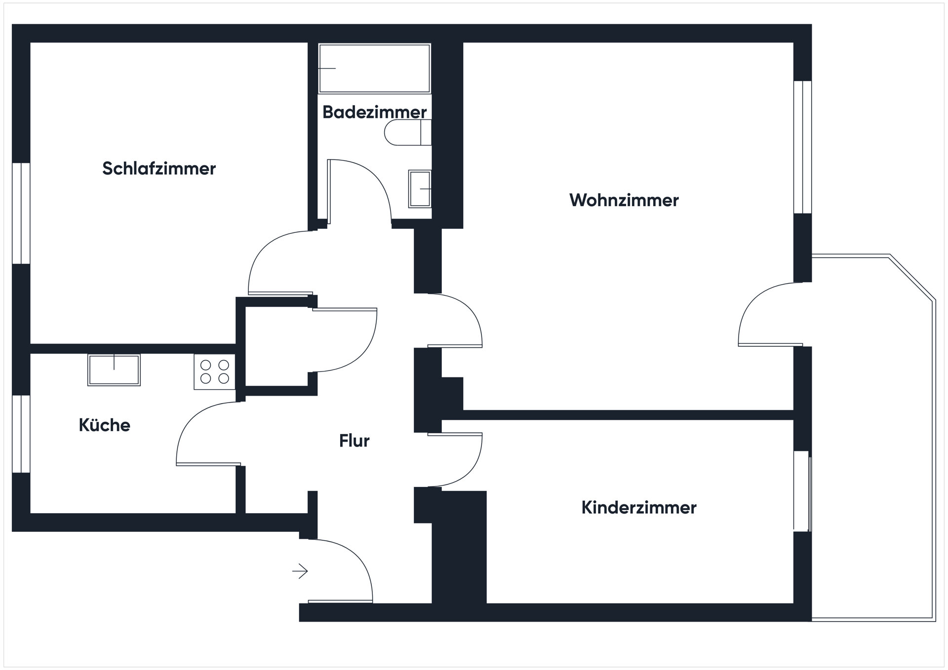 Wohnung zum Kauf 290.000 € 3 Zimmer 85,2 m²<br/>Wohnfläche Oberhausen - Süd Augsburg 86154