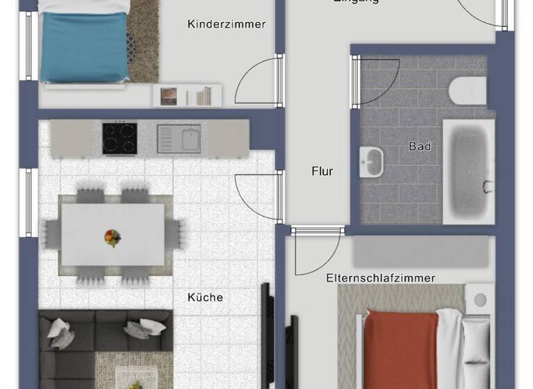 Wohnung zum Kauf 3 Zimmer 61,7 m² Finkenberg 6292