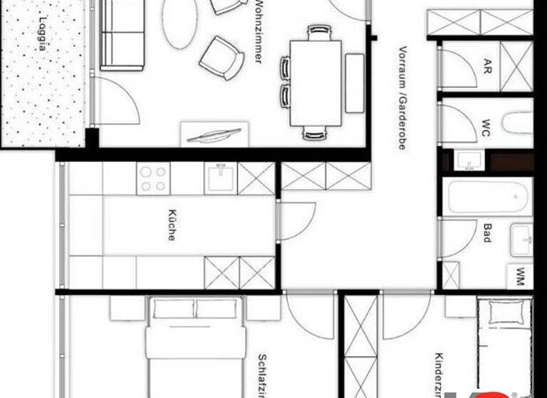 Wohnung zum Kauf 379.000 € 3,5 Zimmer 76 m² EG Bad Gastein 5640