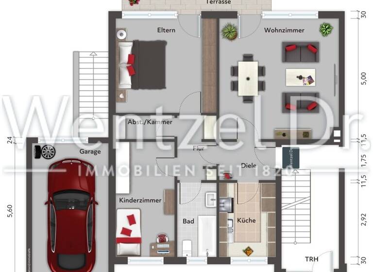 Terrassenwohnung zum Kauf provisionsfrei 269.000 € 3 Zimmer 71,4 m²<br/>Wohnfläche Friedrichsgabe Norderstedt 22846