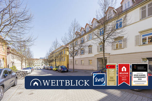 Wohnung zum Kauf 179.000 € 2 Zimmer 47 m² 1. Geschoss Mitte Ludwigsburg 71634