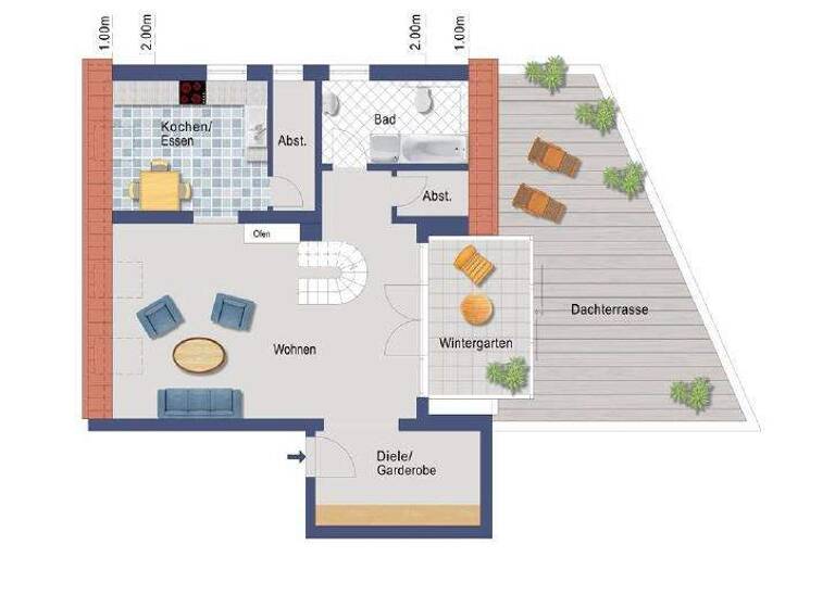 Wohnung zum Kauf 539.000 € 3 Zimmer 103 m² Neustift Freising-Neustift 85356