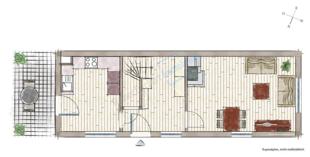 Einfamilienhaus zum Kauf 175.000 € 3 Zimmer 72,5 m²<br/>Wohnfläche 106 m²<br/>Grundstück ab sofort<br/>Verfügbarkeit Nieder-Ramstadt Mühltal 64367