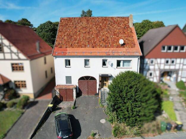 Einfamilienhaus zum Kauf 99.000 € 10 Zimmer 200 m² 2.384 m² Grundstück Langenthal Trendelburg 34388