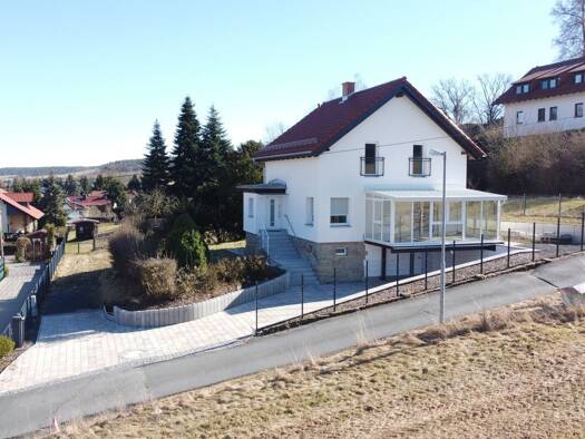 Einfamilienhaus zum Kauf 385.000 € 4 Zimmer 110 m² 1.054 m² Grundstück Harpersdorf Kraftsdorf 07586