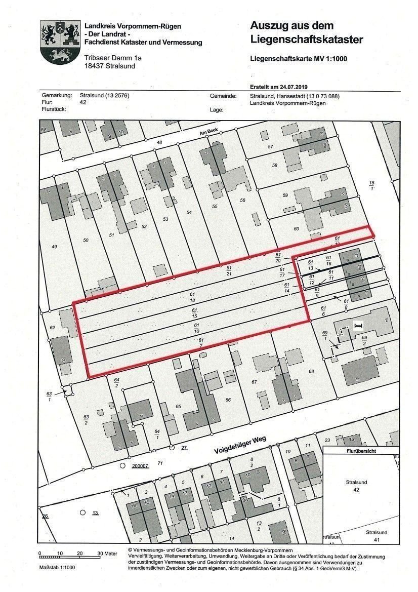 Grundstück zum Kauf provisionsfrei 4.500 m²<br/>Grundstück Frankensiedlung Stralsund 18439