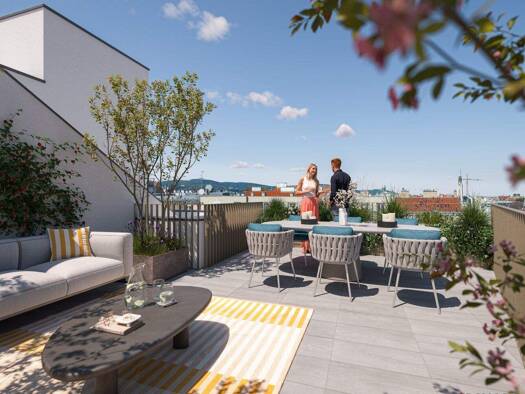 Wohnung zum Kauf - Erstbezug 387.600 € 2 Zimmer 35,1 m² 6. Geschoss Ottakringer Straße 26 Wien 1170