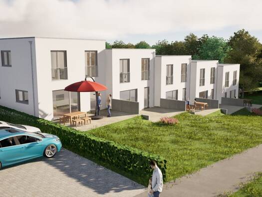 Reihenendhaus zum Kauf - Neubau provisionsfrei 640.200 € 4 Zimmer 126,6 m² 372,2 m² Grundstück Auf der Bausch 92 Ehrang Trier 54293