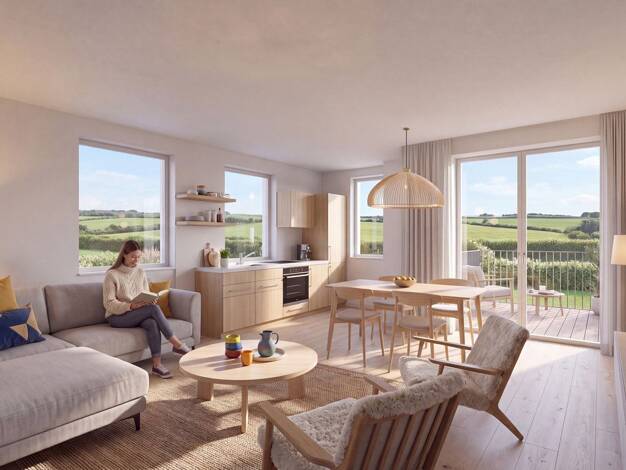 Wohnung zum Kauf - Neubau 181.515 € 2 Zimmer 49,7 m² 1. Geschoss An der Almert Grafschaft Schmallenberg 57392