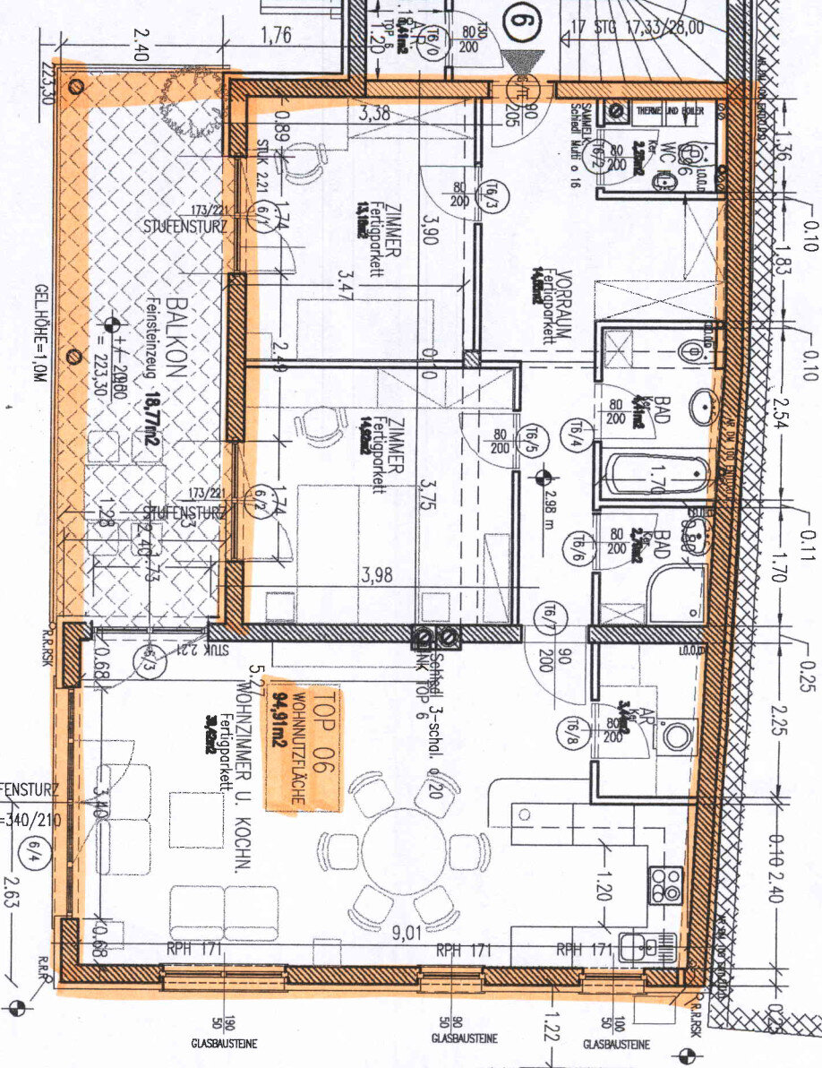 Wohnung zur Miete 1.475 € 3 Zimmer 94,9 m²<br/>Wohnfläche 1.<br/>Geschoss Maria Enzersdorf 2344