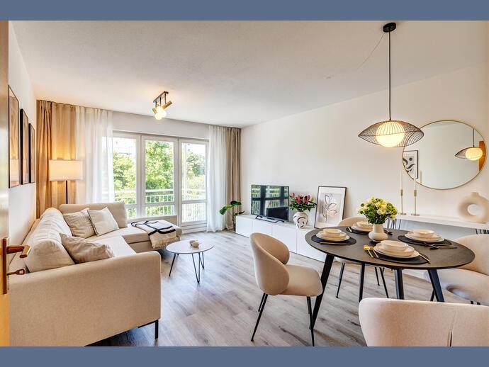 Wohnung zur Miete Wohnen auf Zeit 2.300 € 3 Zimmer 56 m²<br/>Wohnfläche Alt Moosach München 80992