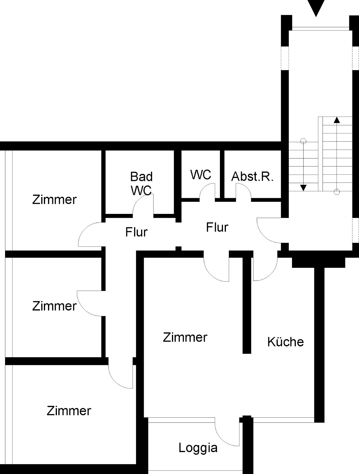 Wohnung zur Miete 942 € 4 Zimmer 95,7 m²<br/>Wohnfläche 3.<br/>Geschoss 01.02.2025<br/>Verfügbarkeit John-F.-Kennedy-Allee 13 Detmerode Wolfsburg 38444