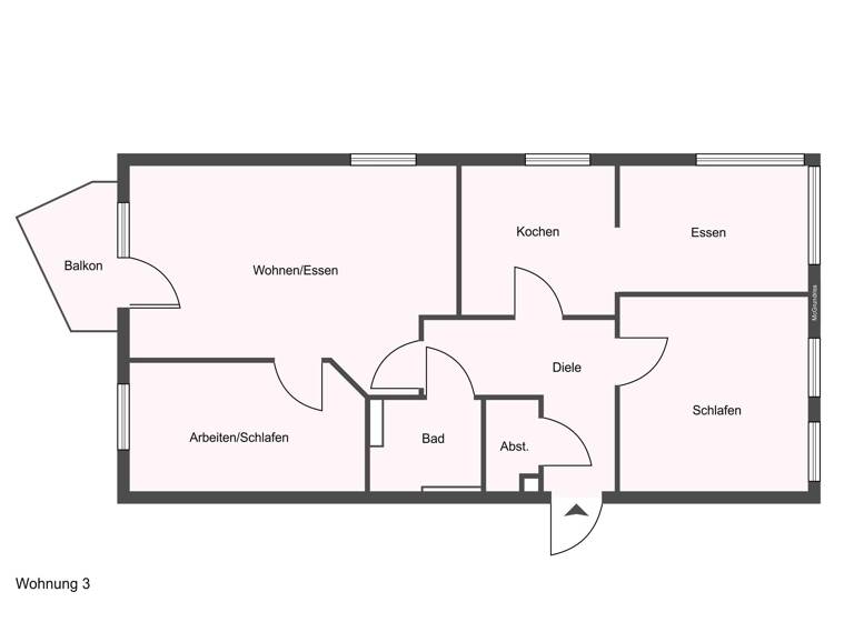 Wohnung zum Kauf 219.000 € 4 Zimmer 79,8 m²<br/>Wohnfläche Horhausen 56593