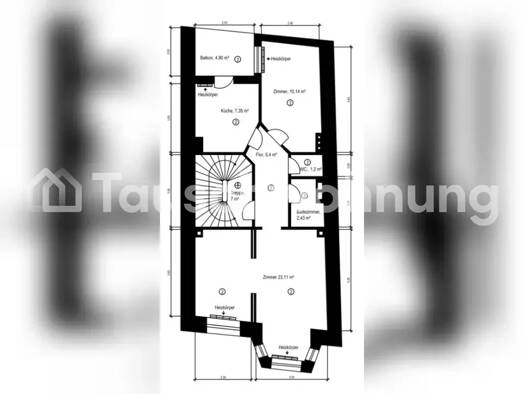 Wohnung zur Miete Tauschwohnung 640 € 2,5 Zimmer 60 m² Steintor Ost 28203