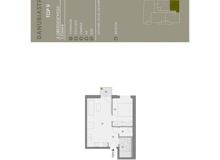 Wohnung zum Kauf - Erstbezug 198.000 € 2 Zimmer 40,7 m² Mannswörth 2320