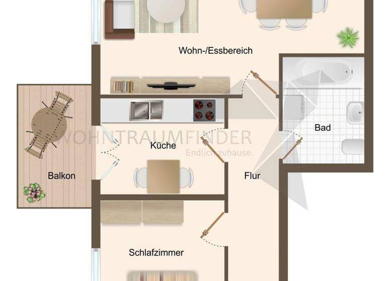 Wohnung zur Miete 311 € 2 Zimmer 52,3 m² EG Turnstraße 5 Burkhardtsdorf Burkhardtsdorf, Erzgebirgskreis 09235