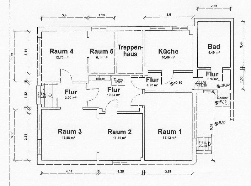 Bürogebäude zur Miete 850 € 4,5 Zimmer 107 m²<br/>Bürofläche Bürgeresch Oldenburg 26123