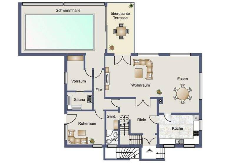 Mehrfamilienhaus zum Kauf 769.000 € 6 Zimmer 256 m² 1.879 m² Grundstück Ottensen Buxtehude 21614