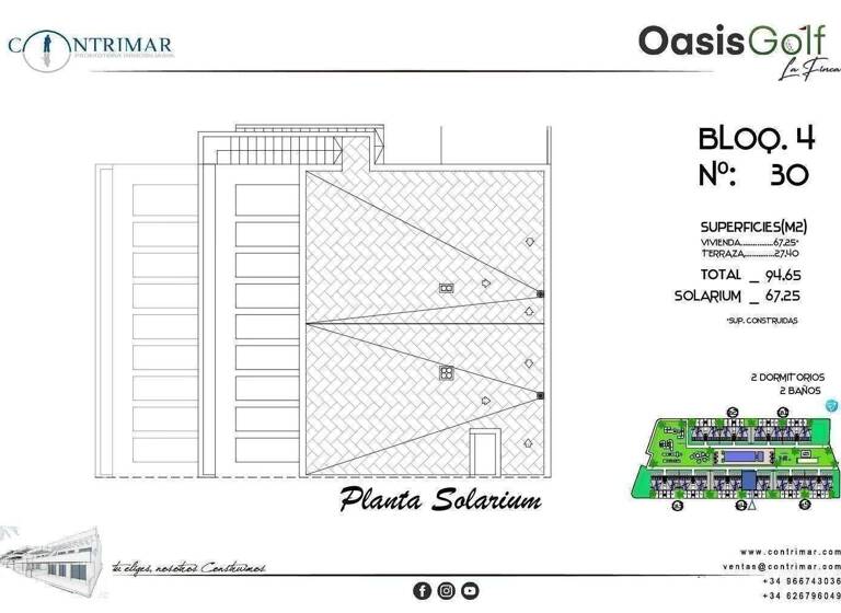 Penthouse zum Kauf provisionsfrei 288.000 € 3 Zimmer 67 m² Calle Benferri Algorfa 03169