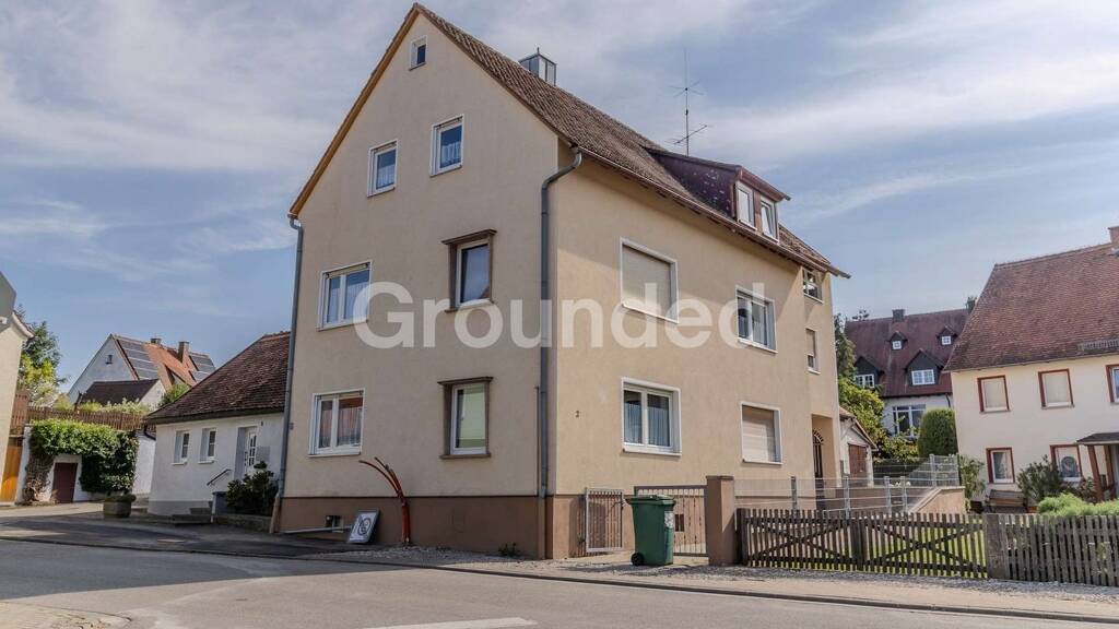 Mehrfamilienhaus zum Kauf 629.000 € 12 Zimmer 227 m² 180 m² Grundstück frei ab 01.08.2026 Ornbauer Straße 2 Weidenbach 91746