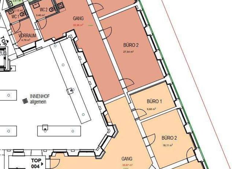 Bürofläche zur Miete 2.904 € 6 Zimmer Frühlingstraße 11 Dornbirn 6850