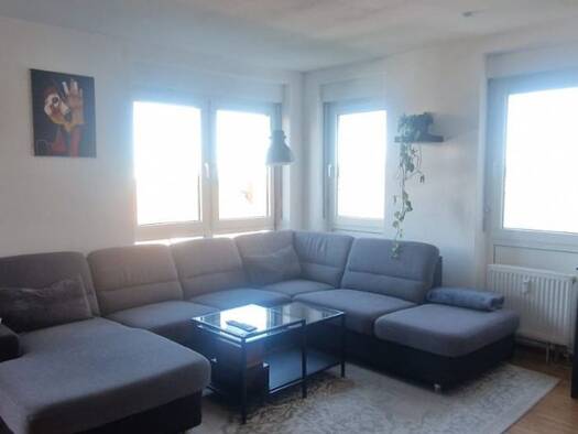 Wohnung zur Miete 950 € 2 Zimmer 55 m² Geschoss 3/4 frei ab 01.09.2026 Waldstadt Karlsruhe 76139