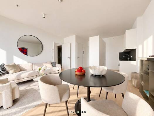 Wohnung zur Miete - Erstbezug 1.277 € 2 Zimmer 49,9 m² 33. Geschoss frei ab 01.11.2026 Donau-City-Straße Donaustadt 1220
