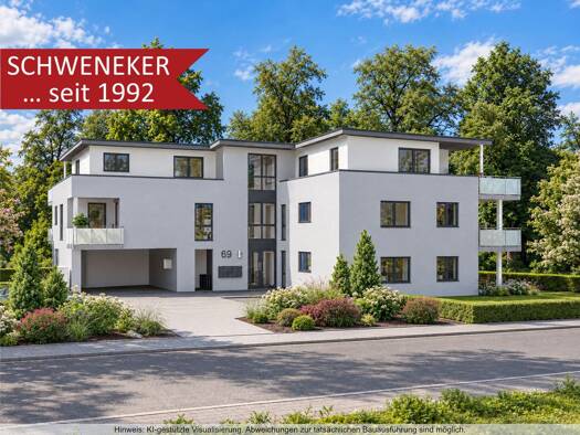 Penthouse zur Miete 792 € 2 Zimmer 66 m² 2. Geschoss frei ab 01.02.2027 Innenstadt Minden 32427