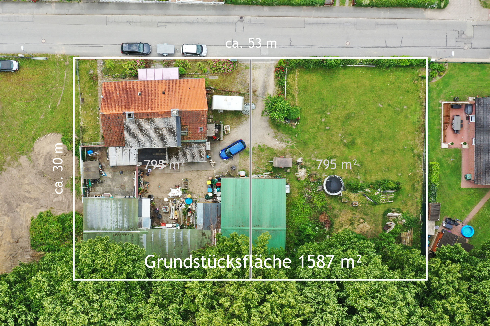 Grundstück zum Kauf 300.000 € 1.587 m²<br/>Grundstück Zarpen 23619