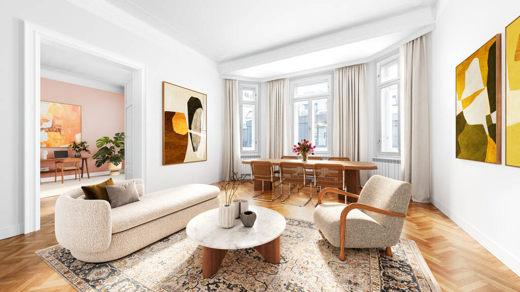 Wohnung zum Kauf 1.545.000 € 4 Zimmer 167,2 m² 4. Geschoss Wien 1040