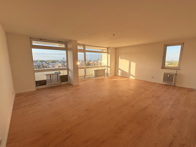 Wohnung zur Miete 1.700 € 4 Zimmer 132 m² 11. Geschoss Marbachweg 70 Preungesheim Frankfurt am Main 60435