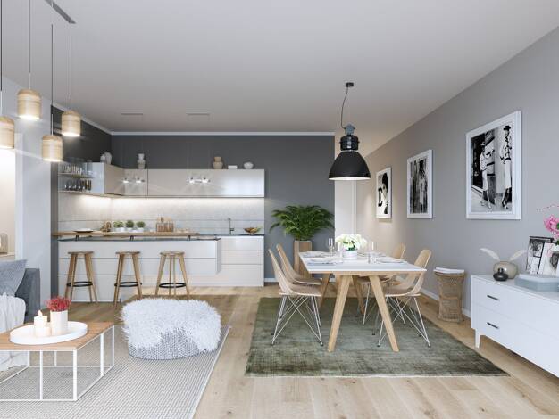 Wohnung zum Kauf - Neubau provisionsfrei 649.000 € 4 Zimmer 99 m² 1. Geschoss frei ab sofort Wörthstraße 41 Eltville Eltville am Rhein 65343