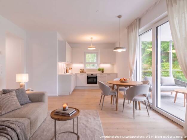 Wohnung zum Kauf - Neubau provisionsfrei 308.900 € 2,5 Zimmer 65,7 m² Bismarckstraße 48 Bad Mergentheim Bad Mergentheim 97980