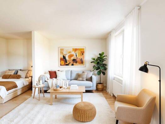 Wohnung zur Miete 1.125 € 1,5 Zimmer 45 m² 1. Geschoss frei ab 01.03.2026 Rudow Berlin 12355