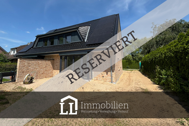 Doppelhaushälfte zum Kauf - Erstbezug provisionsfrei 497.500 € 4 Zimmer 129,2 m² 409 m² Grundstück Hitzhusen 24576