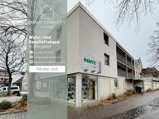 Gewerbeobjekt zum Kauf als Kapitalanlage geeignet 745.000 € 869,7 m² 383 m² Grundstück Schmiedestraße 35 Burgdorf 31303