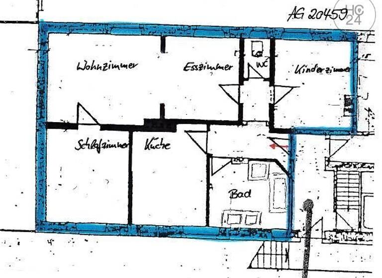 Wohnung zur Miete Wohnen auf Zeit 1.500 € 3 Zimmer 96 m²<br/>Wohnfläche ab sofort<br/>Verfügbarkeit Innenstadt Augsburg 86153