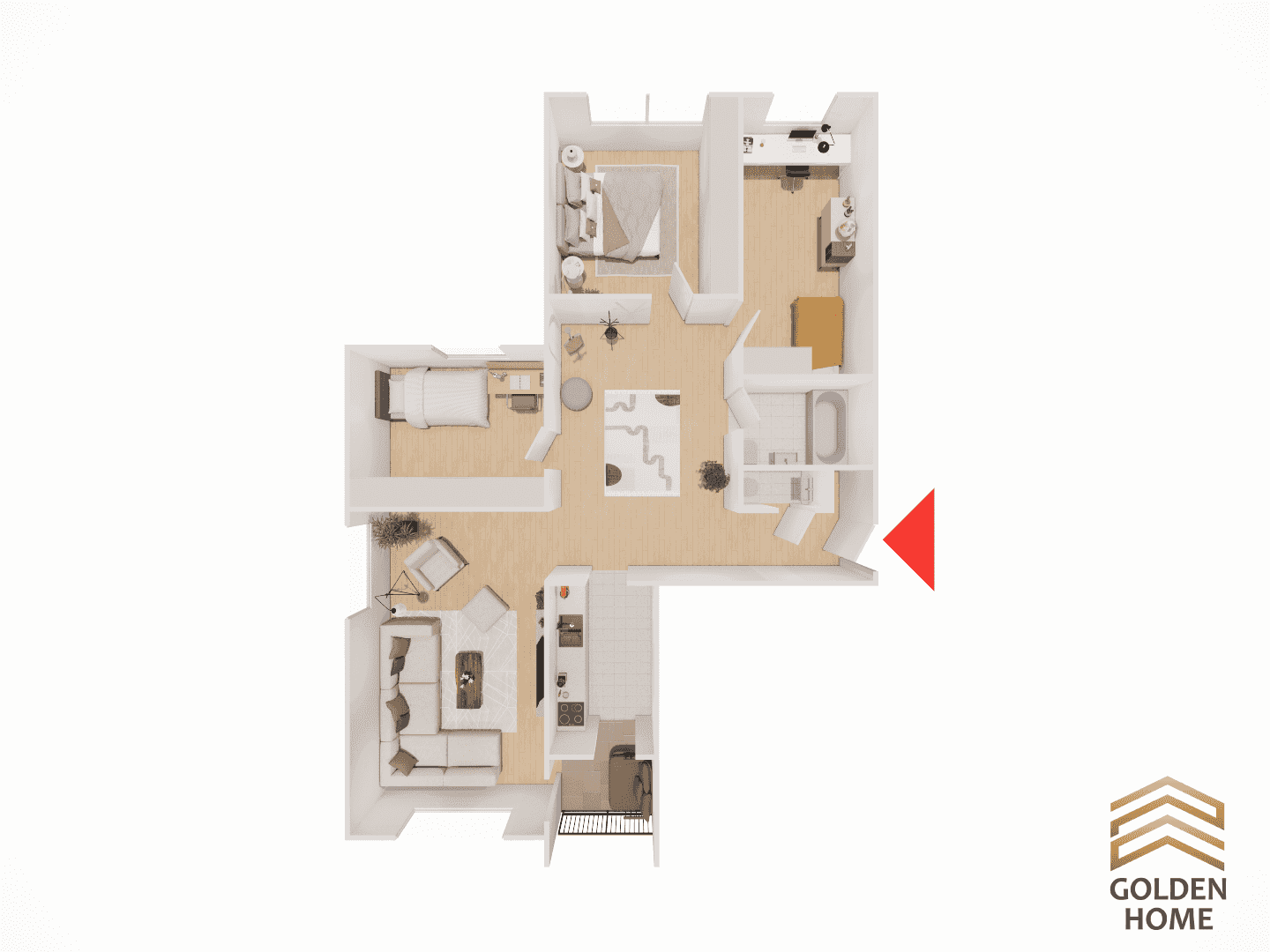 Apartment zum Kauf 414.280 € 4 Zimmer 94 m²<br/>Wohnfläche 8.<br/>Geschoss Nieder-Eschbach Nieder-Eschbach 60437