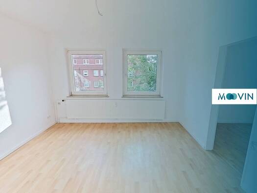 Studio zur Miete 389 € 3 Zimmer 50,2 m² 1. Geschoss frei ab 15.08.2025 Hermann-Allmers-Straße 32 Barenburg Emden 26721