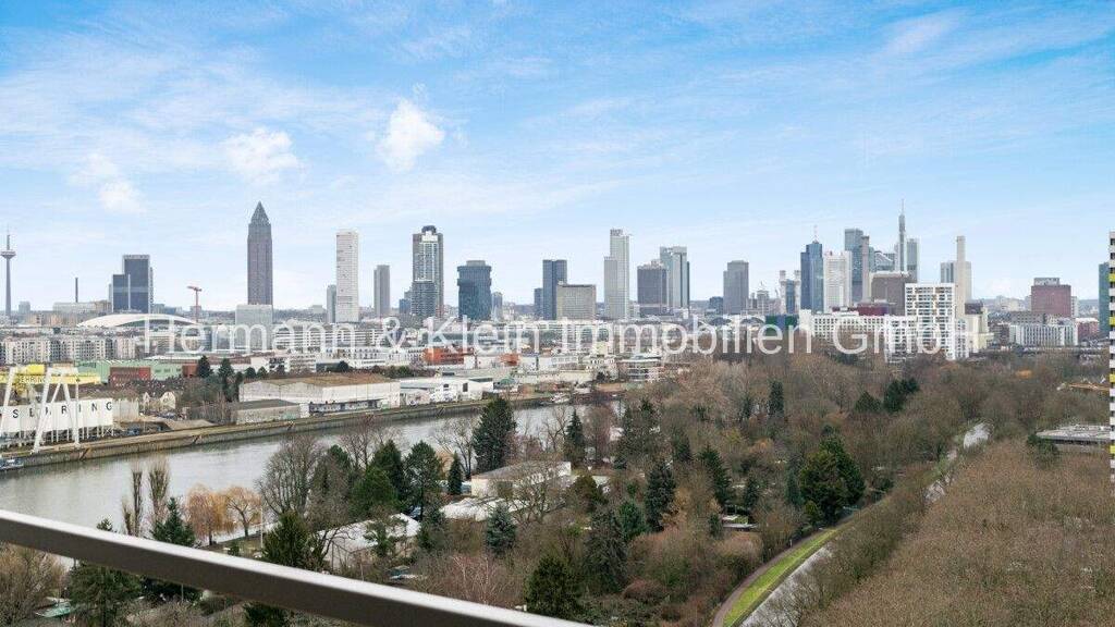 Penthouse zum Kauf 649.000 € 4 Zimmer 133 m² 16. Geschoss Im Mainfeld 40 Niederrad Frankfurt am Main 60528