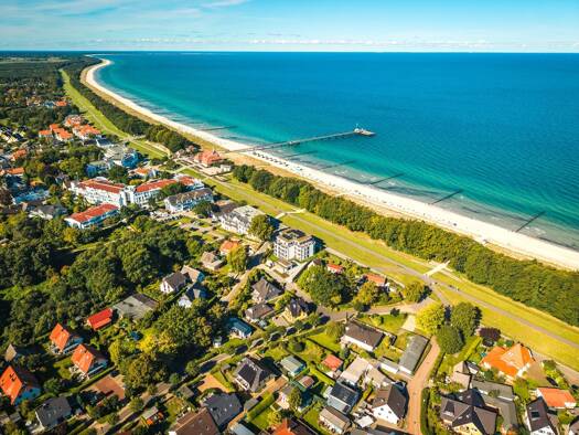 Terrassenwohnung zum Kauf provisionsfrei 656.838 € 2 Zimmer 59,6 m² 1. Geschoss Zingst 18374