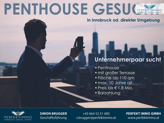 Penthouse zum Kauf 110 m² Innsbruck 6020
