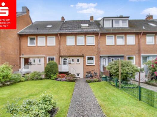 Reihenmittelhaus zum Kauf 239.000 € 3 Zimmer 81,2 m² 160 m² Grundstück Gartenstadt Vahr Bremen 28329
