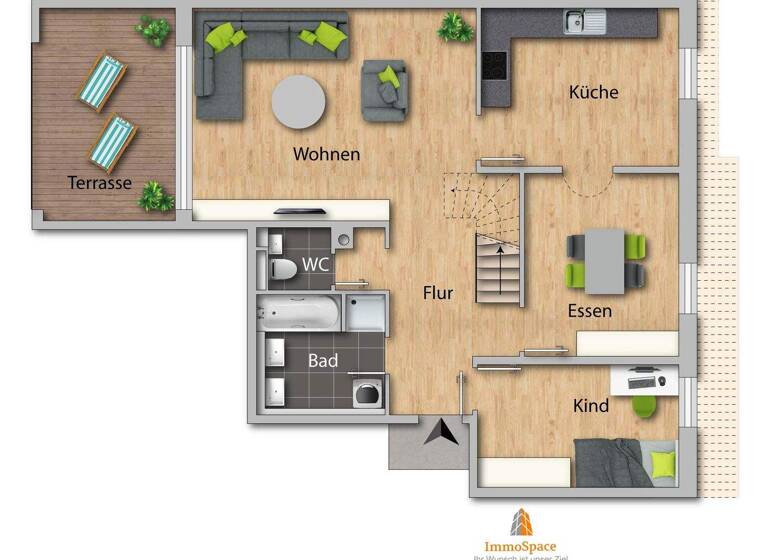 Maisonette zum Kauf 499.000 € 5 Zimmer 112,6 m² 4. Geschoss Hochzoll Augsburg 86163