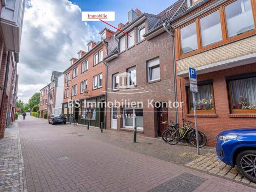 Mehrfamilienhaus zum Kauf als Kapitalanlage geeignet 395.000 € 7 Zimmer 180 m² 73 m² Grundstück Stadtzentrum Emden 26721