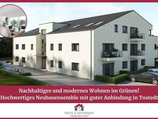 Wohnung zur Miete - Erstbezug 790 € 1,5 Zimmer 60,7 m² Todtglüsingen Tostedt / Bötersheim 21255